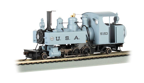 Baldwin Class 10 Trench Engine 2-6-2T - WowSound(R) and DCC - Spectrum -- U.S.A. 5053 (gray, black)