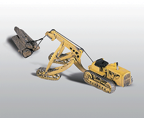 Hyster Logging Cruiser Crawler Tractor w/Tracked Log Carrier - Kit -- Undecorated Metal