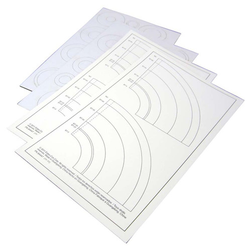 Laser Cut Centering Rings/Paper Adapters (4)