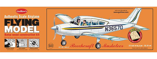 Beechcraft Musketeer Laser Cut