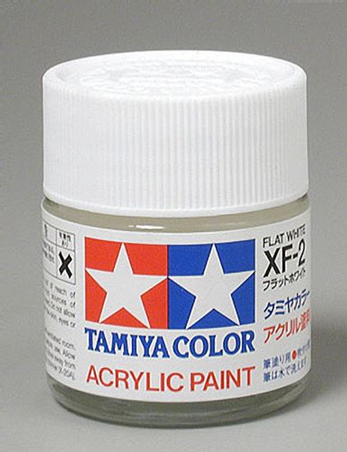 Acrylic XF2 Flat, White