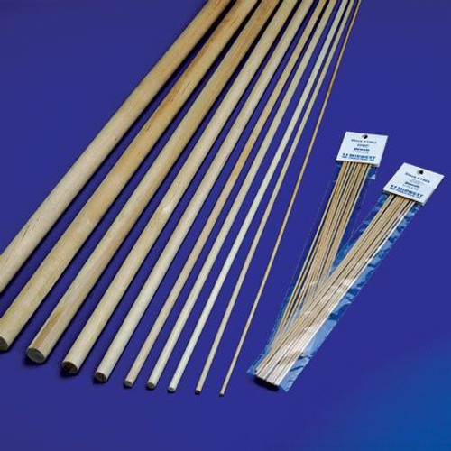 Wood Dowels 3/16 x 36" (36)