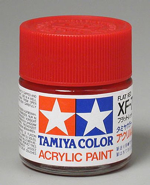 Acrylic XF7 Flat, Red