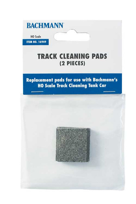 Replacement Pad for Track Cleaning Car -- Fits #160-16301 Through -16304 pkg(2)
