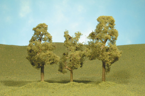 Sycamore Trees - SceneScapes(TM) -- 3 to 4&quot;  7.6 to 10.2cm pkg(3)