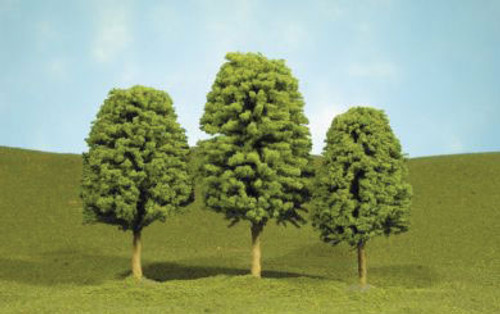 SceneScapes(TM) Layout-Ready Trees -- Deciduous Trees 5-1/2 - 6-1/2&quot; pkg(2)
