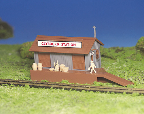 Plasticville Classic Kit - Freight Station -- 2-3/8 x 4-3/4&quot;  6 x 12.1cm