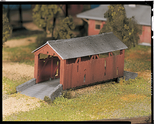 Plasticville U.S.A.(R) Classic Kits -- Covered Bridge