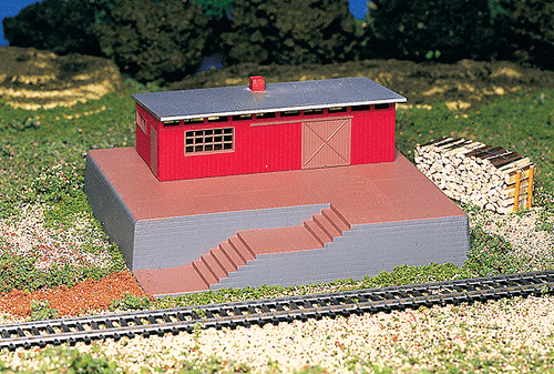 Operating Accessories - Storage Building -- With Steam Whistle Sound