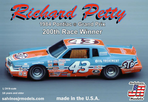 Richard Petty 1984 Pontiac Grand Prix 200 Race Winner