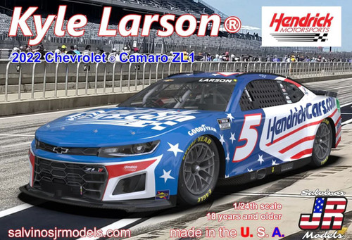 Hendrick Motorsports Kyle Larson 2022 Camaro- Patriotic