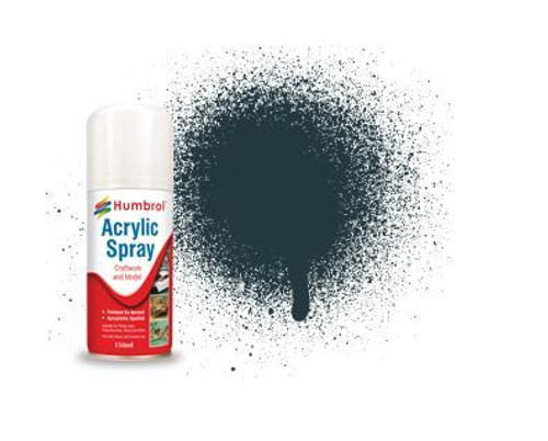 67 Tank Grey Matt - 150ml Humbrol Acrylic Spray Paint 67 Tank Grey Matt - 150ml Humbrol Acrylic Spray Paint