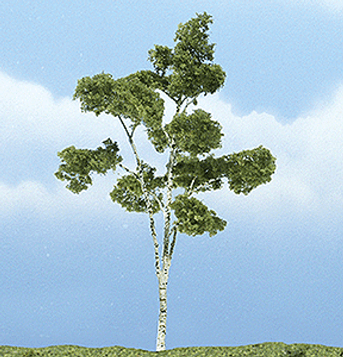 Ready Made Premium Trees(TM) - Deciduous -- Paper Birch - 4-1/2&quot;  11.4cm