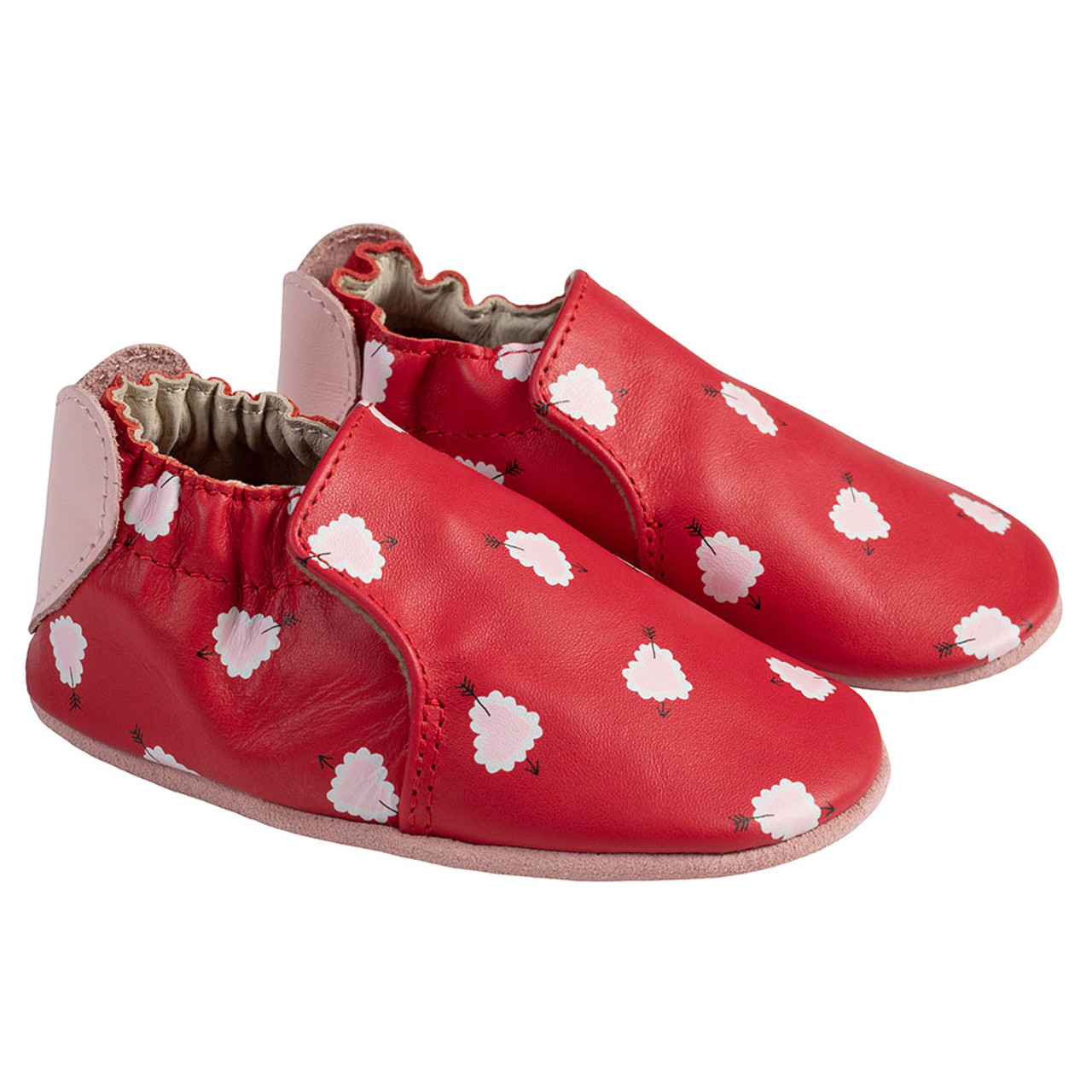 Red Valentina | Soft Soles | Baby Shoes 