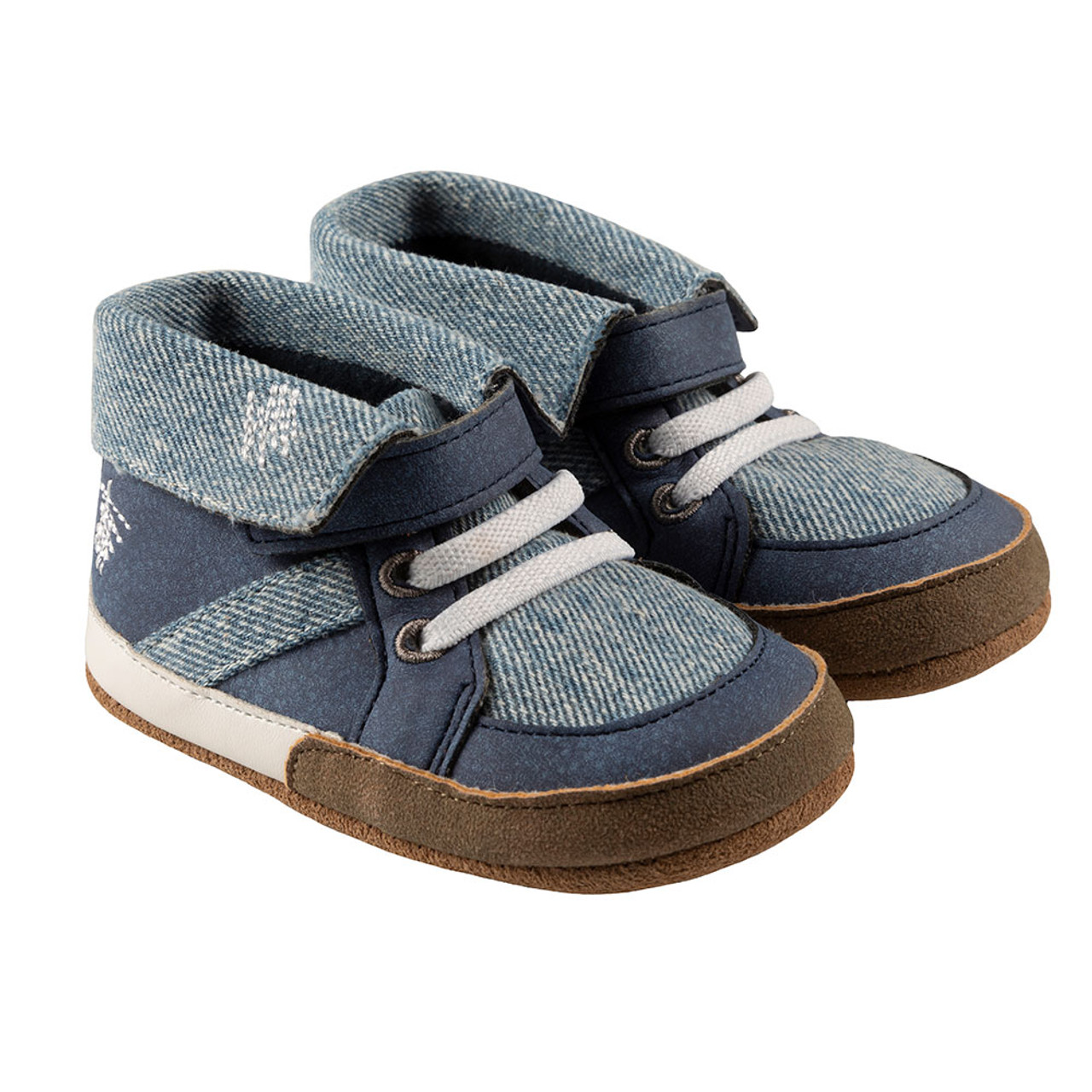 Denim Blue Leather| First Kicks | Baby 