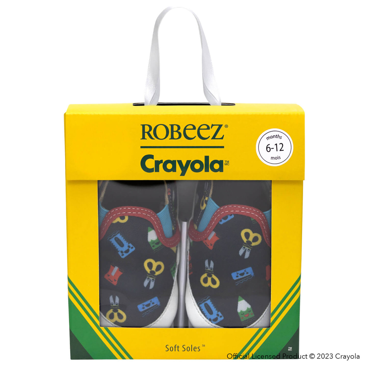 Crayola X Robeez Silly Crayons Baby Socks