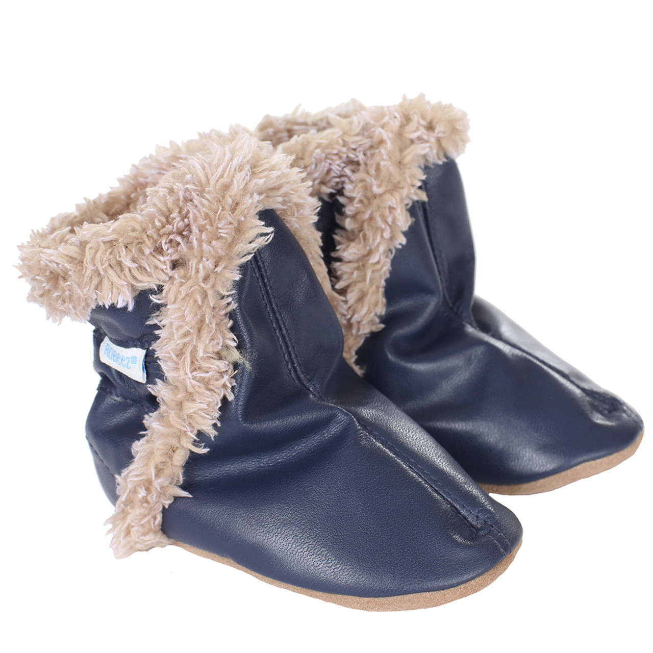 Classic Boots Navy | Soft Soles | Baby 