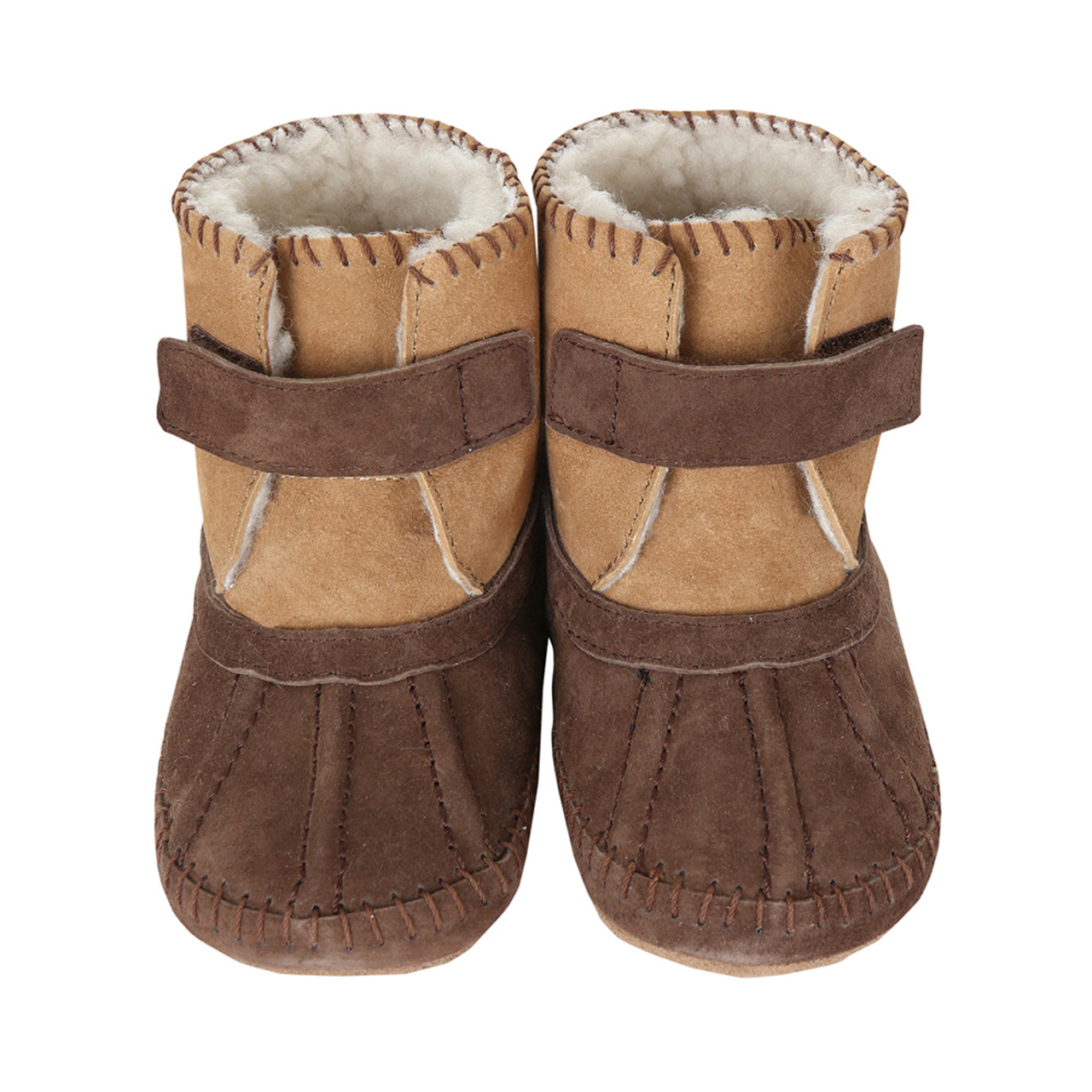 Galway Cozy Boots Brown | Soft Soles | Baby Shoes | Robeez