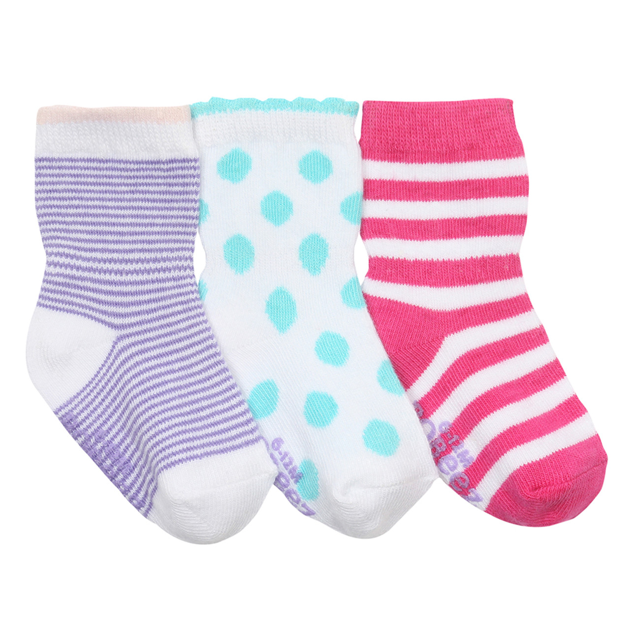 Pretty Dot Baby Socks |Robeez