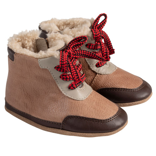 Beige Wyatt Boots | Soft Soles | Baby 