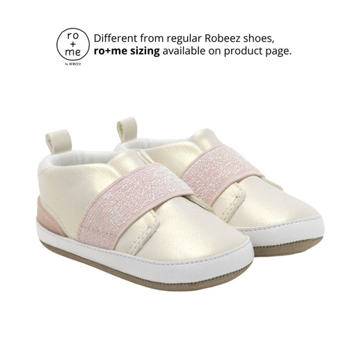 Girls Tropical Hibiscus Aqua Shoes in White | Robeez