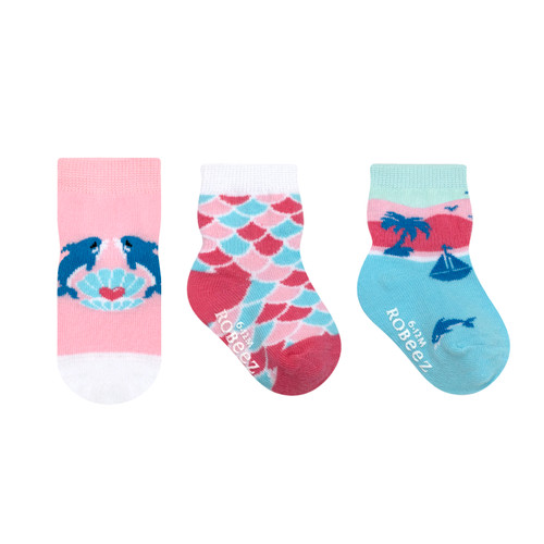 Fun in The Sun 3-Pack Baby Socks Fun in The Sun 3-Pack Baby Socks