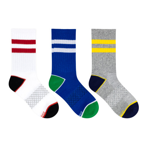 All-Star Athletic 3-Pack Crew Socks for Toddlers and Kids All-Star Athletic 3-Pack Crew Socks for Toddlers and Kids
