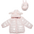 Packable Character Jacket Pink Bunny, front