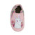Flower Bunny Soft Soles Blush Pink, top view
