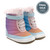 Sun Valley Boots Rainbow Multi, perspective view