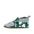 NBA Team Celtics Shamrock Patch Soft Soles in Green, side view