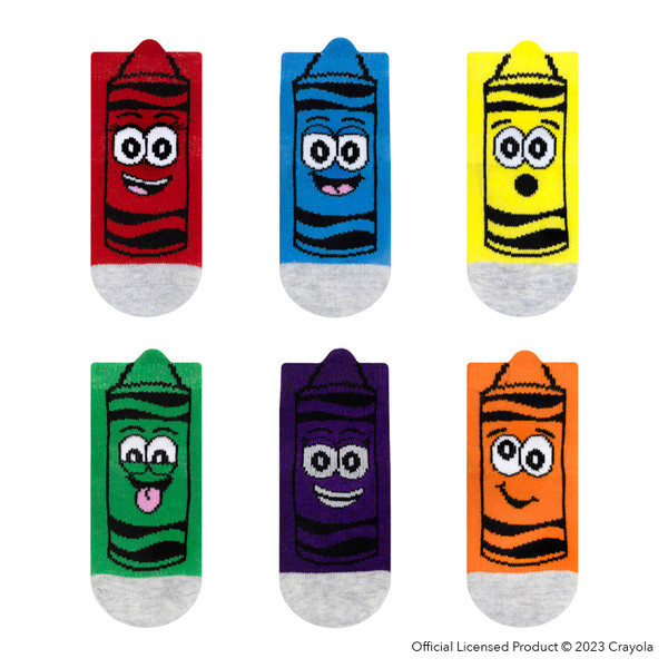 Unisex Crayola® Silly Crayons Baby Socks