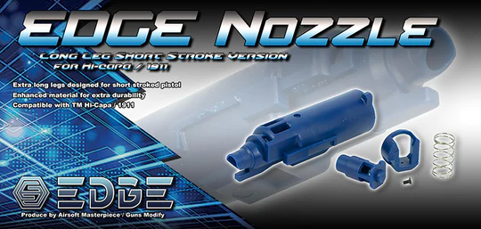EDGE Custom Enhanced High Flow Nozzle for Hi-Capa/1911 GBB (Short Stroke Ver.)