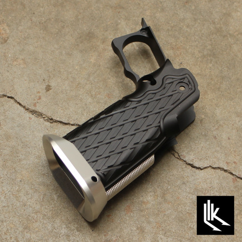 Bomber CNC Aluminum Grip for Marui Hi-Capa GBB (Type E)