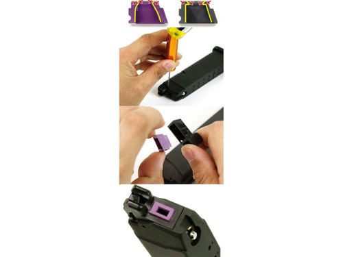 Laylax Nine Ball Enhanced Rubber Magazine Gasket for Tokyo Marui G Series
