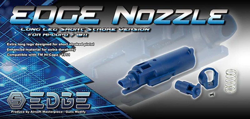EDGE Custom Enhanced High Flow Nozzle for Hi-Capa/1911 GBB (Short Stroke Ver.)