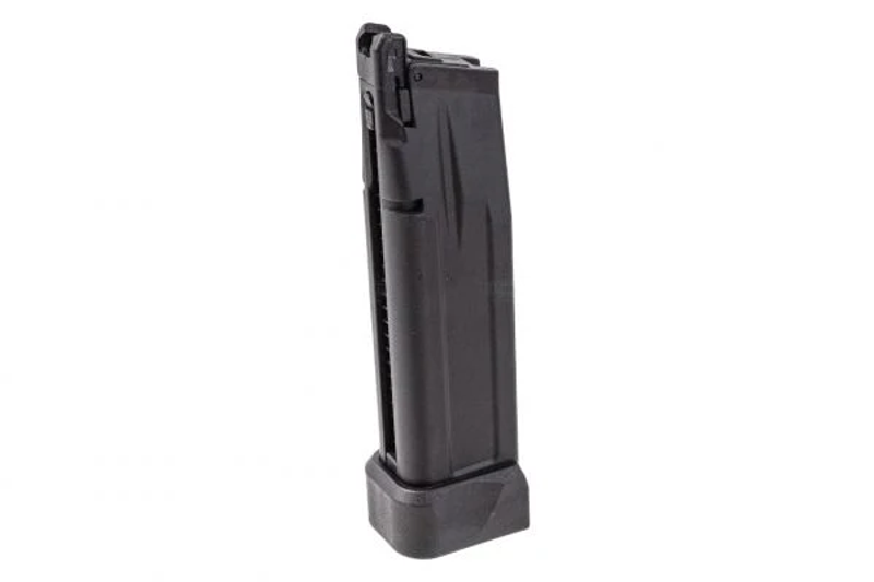 TTI Airsoft 29Rds Aluminum Light-Weight Gas Airsoft Magazine for Marui Spec Hi-Capa