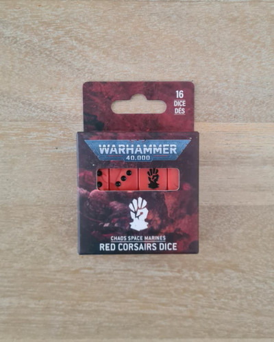 Red Corsairs Dice
