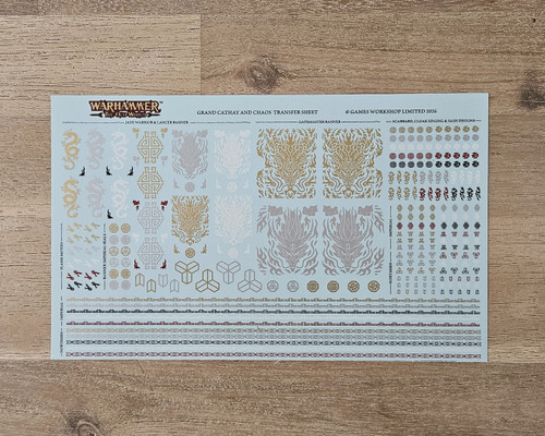 Grand Cathay Transfer Sheet