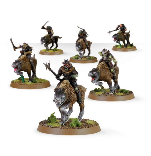 6x Warg Riders - New on Sprue