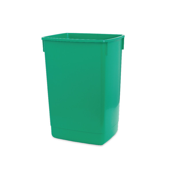 Addis 60 Litre Flip Top Bin Base Green 510817 9to5 Supplies