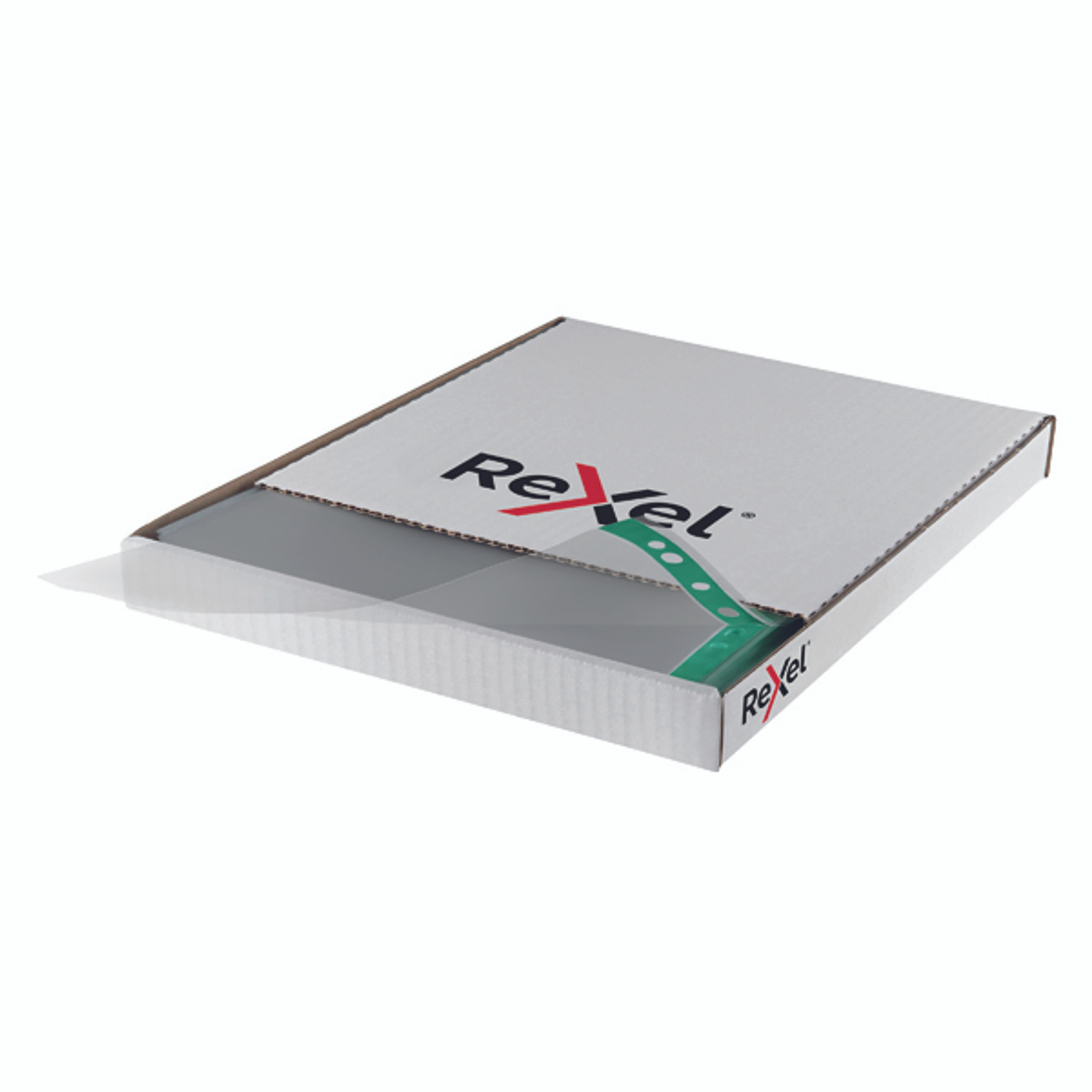 Rexel Pockets Reinforced Polypropylene Clear(Pack of 100)CKP/A4 12265