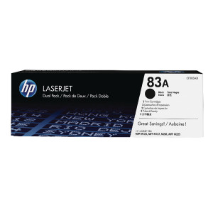 CF283AD HP CF283AD 83A Black Toner Twin Pack CF283AD HP CF283AD 83A Black Toner Twin Pack