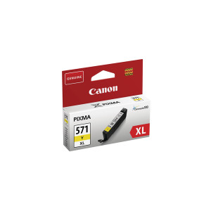 0334C001 Canon 0334C001 CLI-571 YXL Yellow Ink Cartridge High Capacity 680 pages 11ml 0334C001 Canon 0334C001 CLI-571 YXL Yellow Ink Cartridge High Capacity 680 pages 11ml