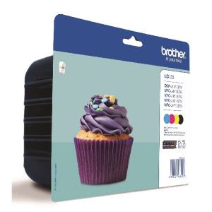 LC123VALBP Brother LC-123 BK C M Y LC-123BK LC-123C LC-123M LC-123Y Multipack 4 Ink Cartridges LC123VALBP Brother LC-123 BK C M Y LC-123BK LC-123C LC-123M LC-123Y Multipack 4 Ink Cartridges