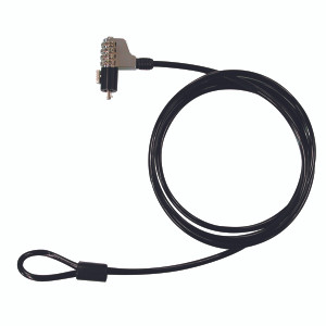 KF04556 Q-Connect Laptop Computer Numerical Cable Lock KF04556 KF04556 Q-Connect Laptop Computer Numerical Cable Lock KF04556