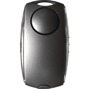 SEC16070 Securikey Personal Alarm Black Silver Activate by pushing the sides 120dB siren PAECABlack SEC16070 Securikey Personal Alarm Black Silver Activate by pushing the sides 120dB siren PAECABlack