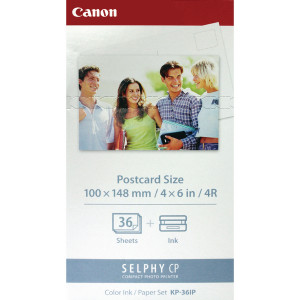 7737A001 Canon 7737A001 KP-36IP Photo Ink Cartridge 36 Sheets Paper 15x10cm 7737A001 Canon 7737A001 KP-36IP Photo Ink Cartridge 36 Sheets Paper 15x10cm