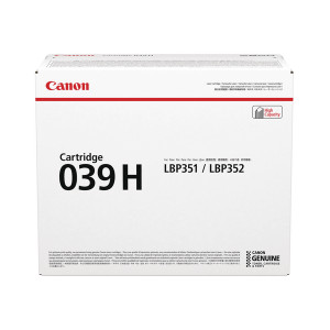 0288C001 Canon 0288C001 039 H Black Toner High Yield 0288C001 Canon 0288C001 039 H Black Toner High Yield
