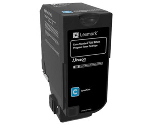 74C2SC0 Lexmark 74C2SC0 Cyan Toner Use Return 74C2SC0 Lexmark 74C2SC0 Cyan Toner Use Return